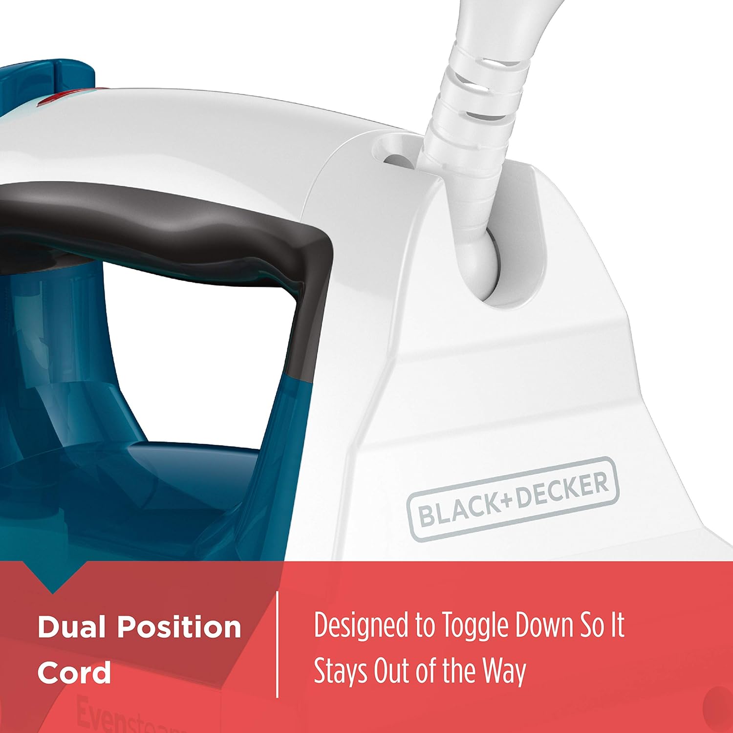 BLACKDECKER Compact Iron with Steam IR06V