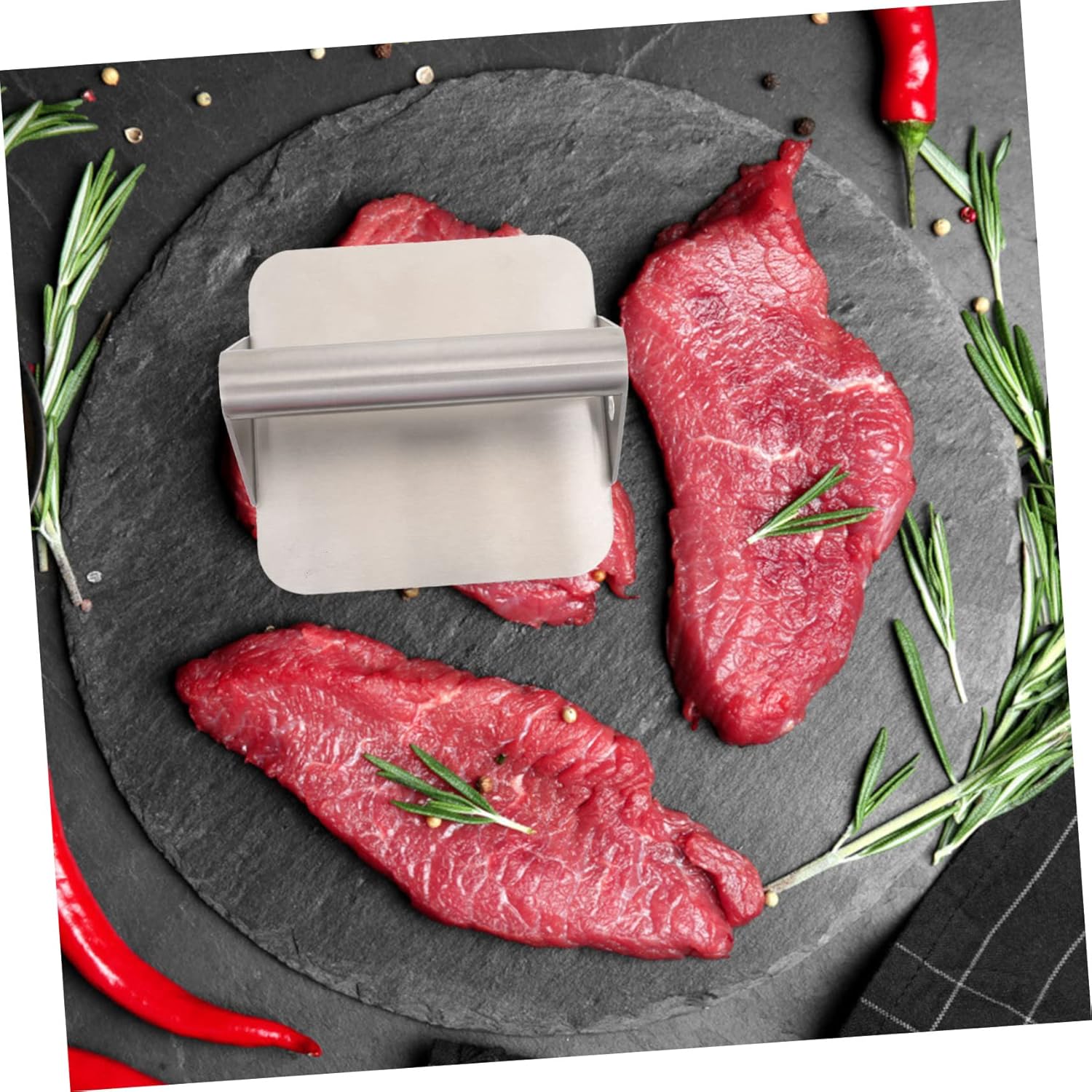 Toddmomy 1pc Stainless Steel Burger Press Kettle Opener