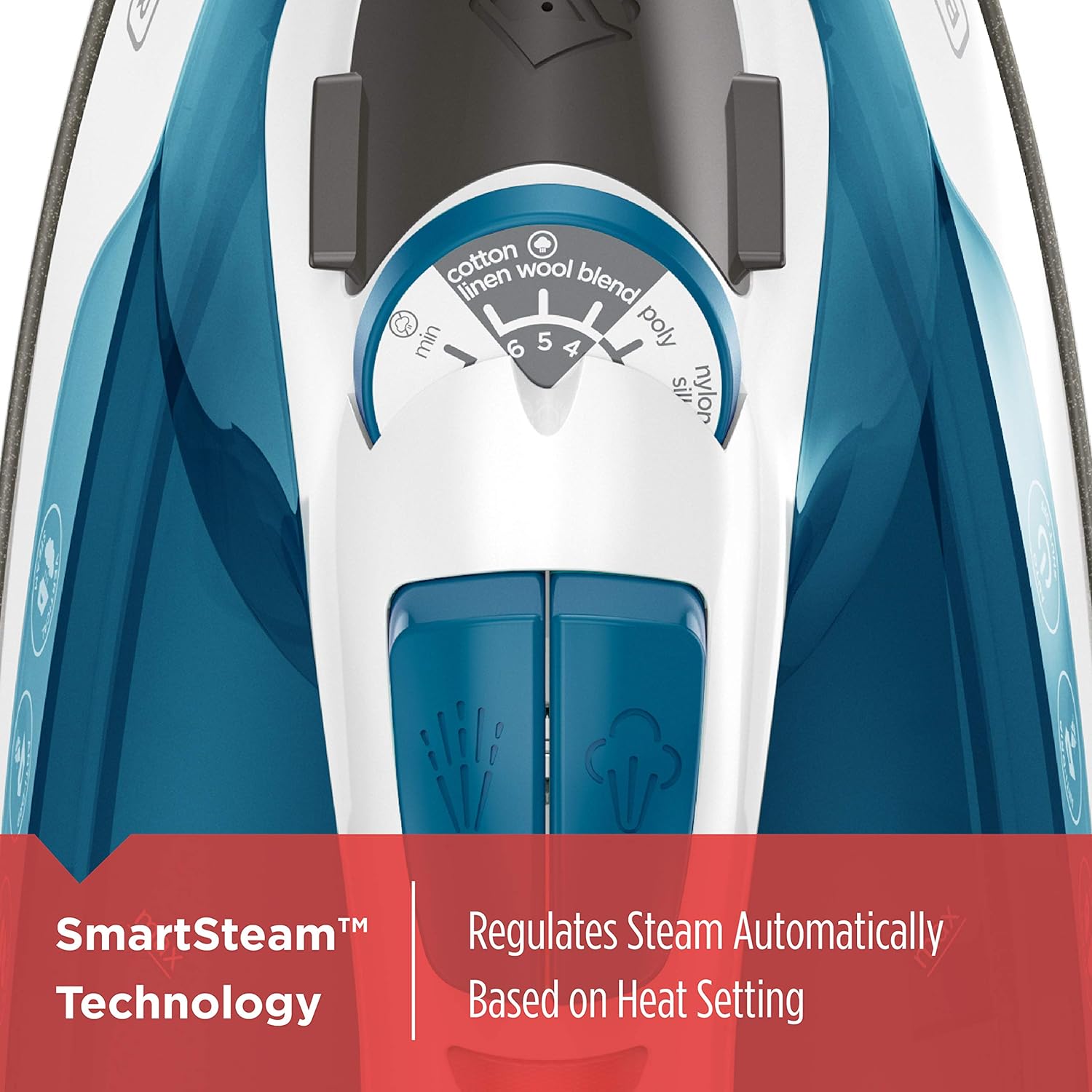 BLACKDECKER Compact Iron with Steam IR06V