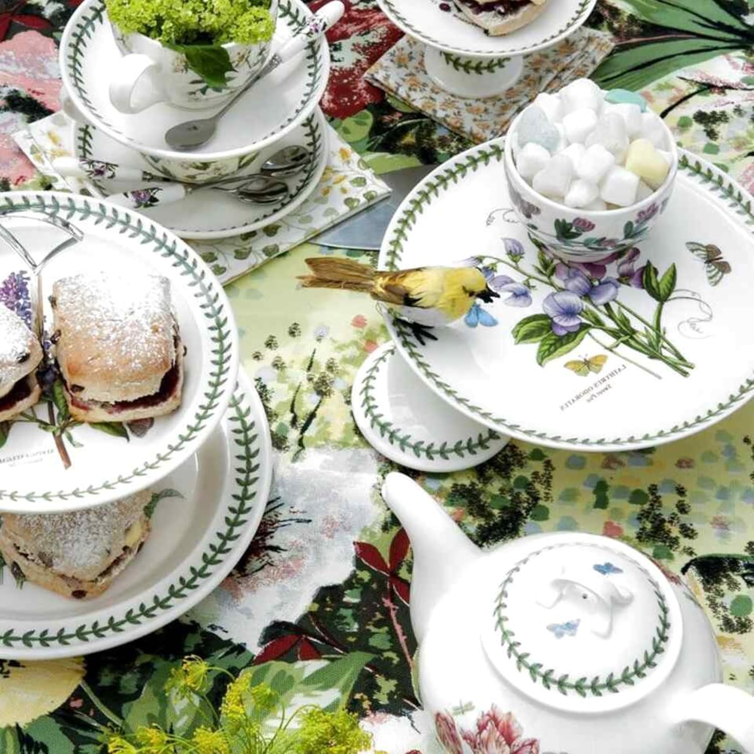 Portmeirion Botanic Garden Dinner Plates Set of 6