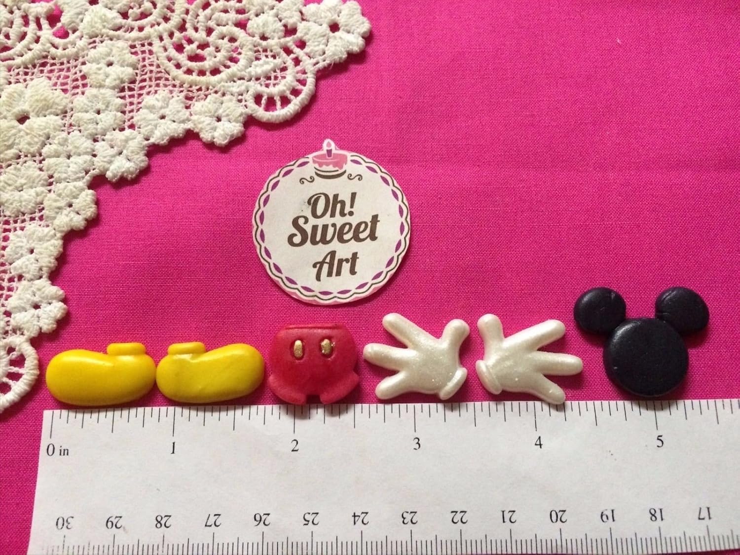 Complete Mickey Mouse Silicone Mold by Oh Sweet Art