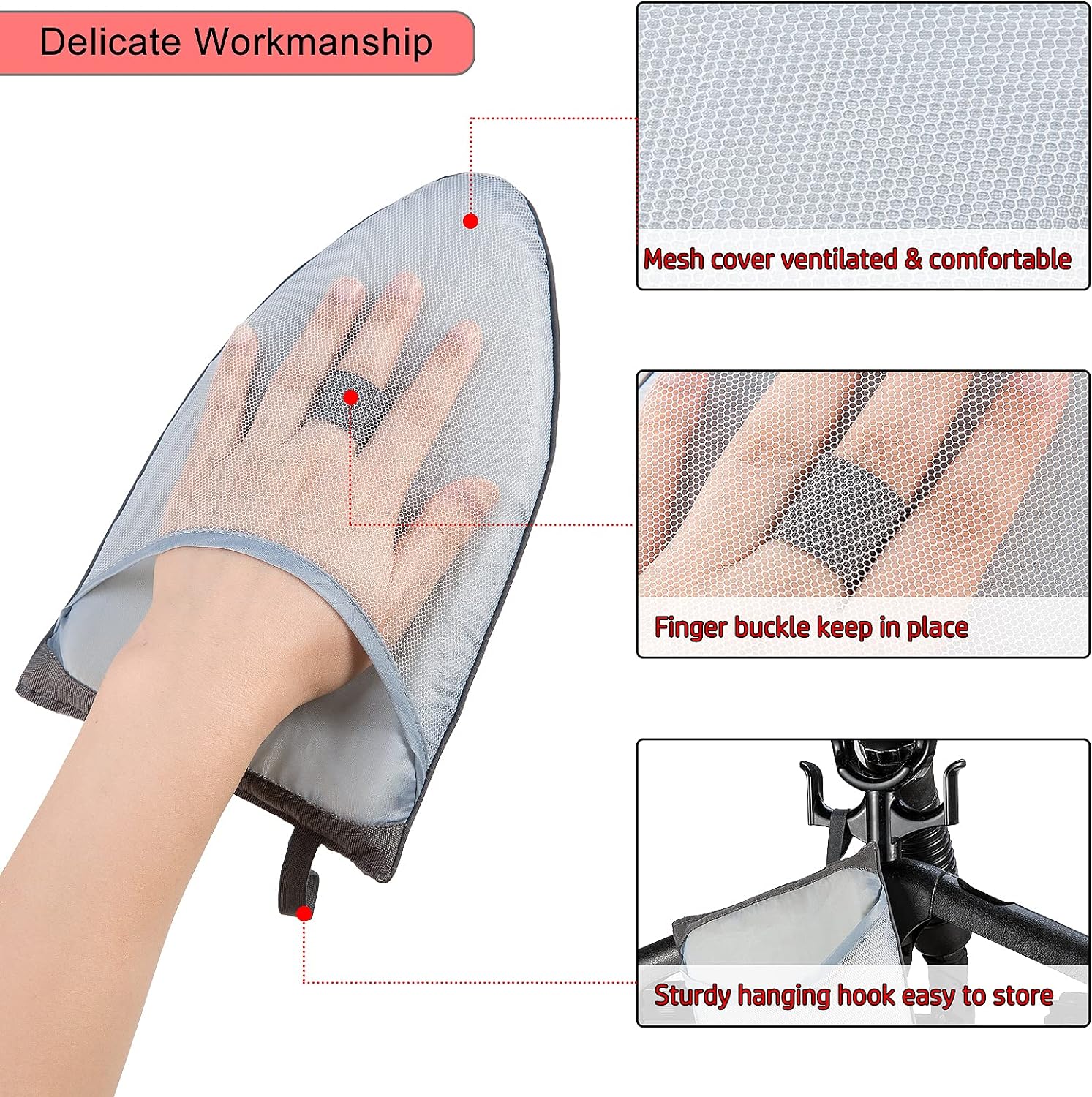 CINPIUK Garment Steamer Mitt Heat Resistant