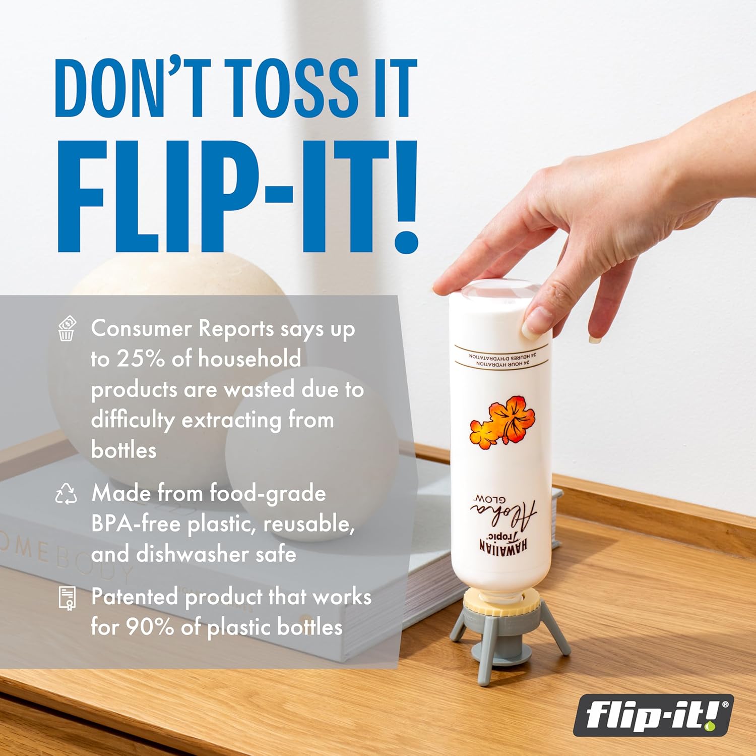 Flip-It Bottle Emptying Kit 6-Pack
