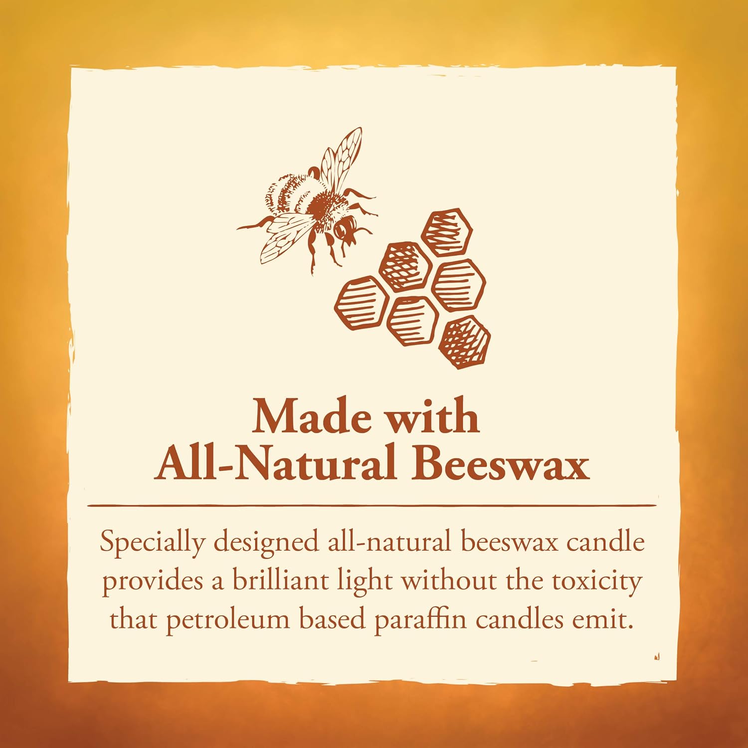 Candle by the Hour 48-Hour Beeswax Candle Refill