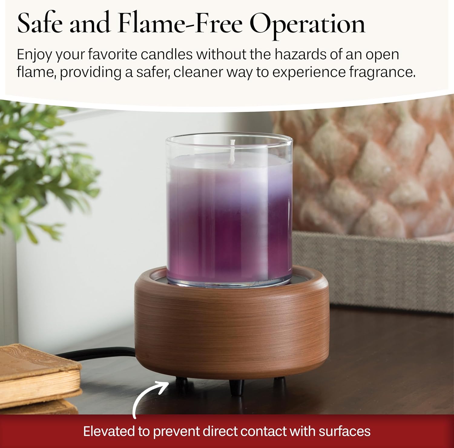 Candle Warmers ETC 2-in-1 Flame Free Warmer
