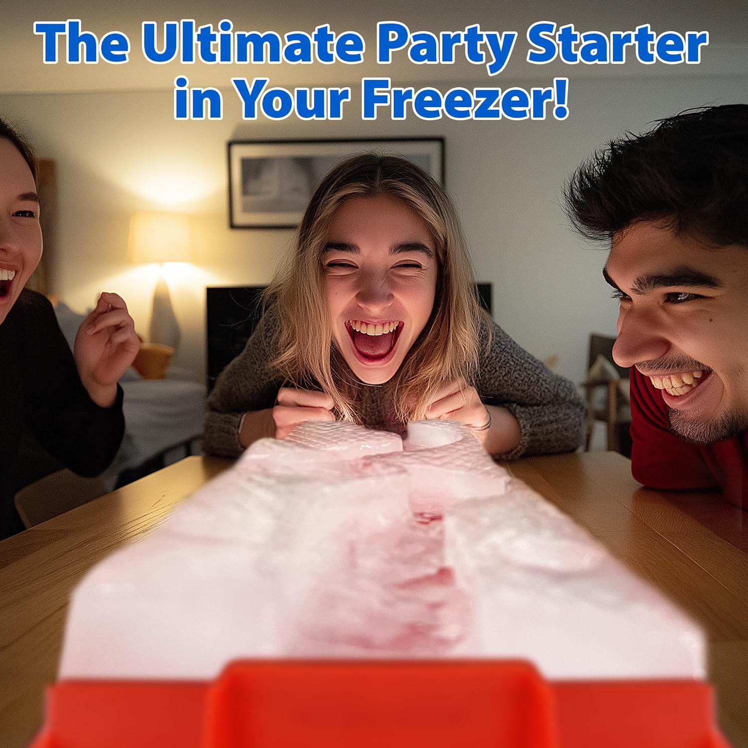 Funwares Reusable Ice Luge Mold - 24 Hour Freeze