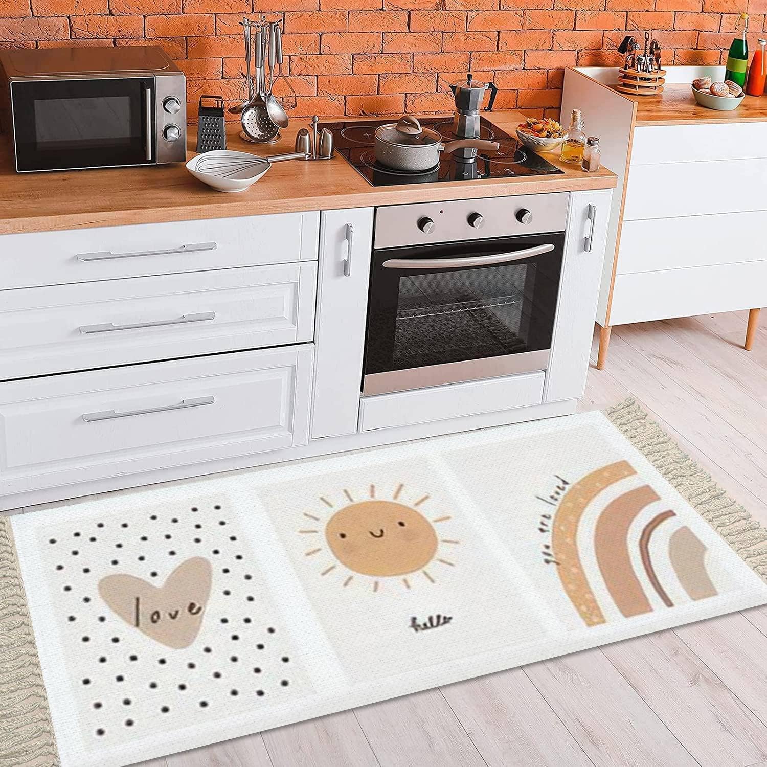 Boho Kid Bedroom Playroom Nursery Area Rug