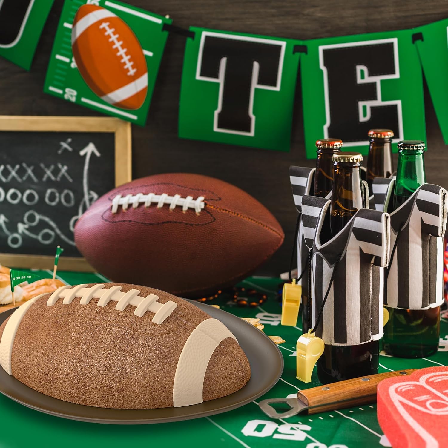 Football Cake Pan 105in 3D Silicone Mold for Baking