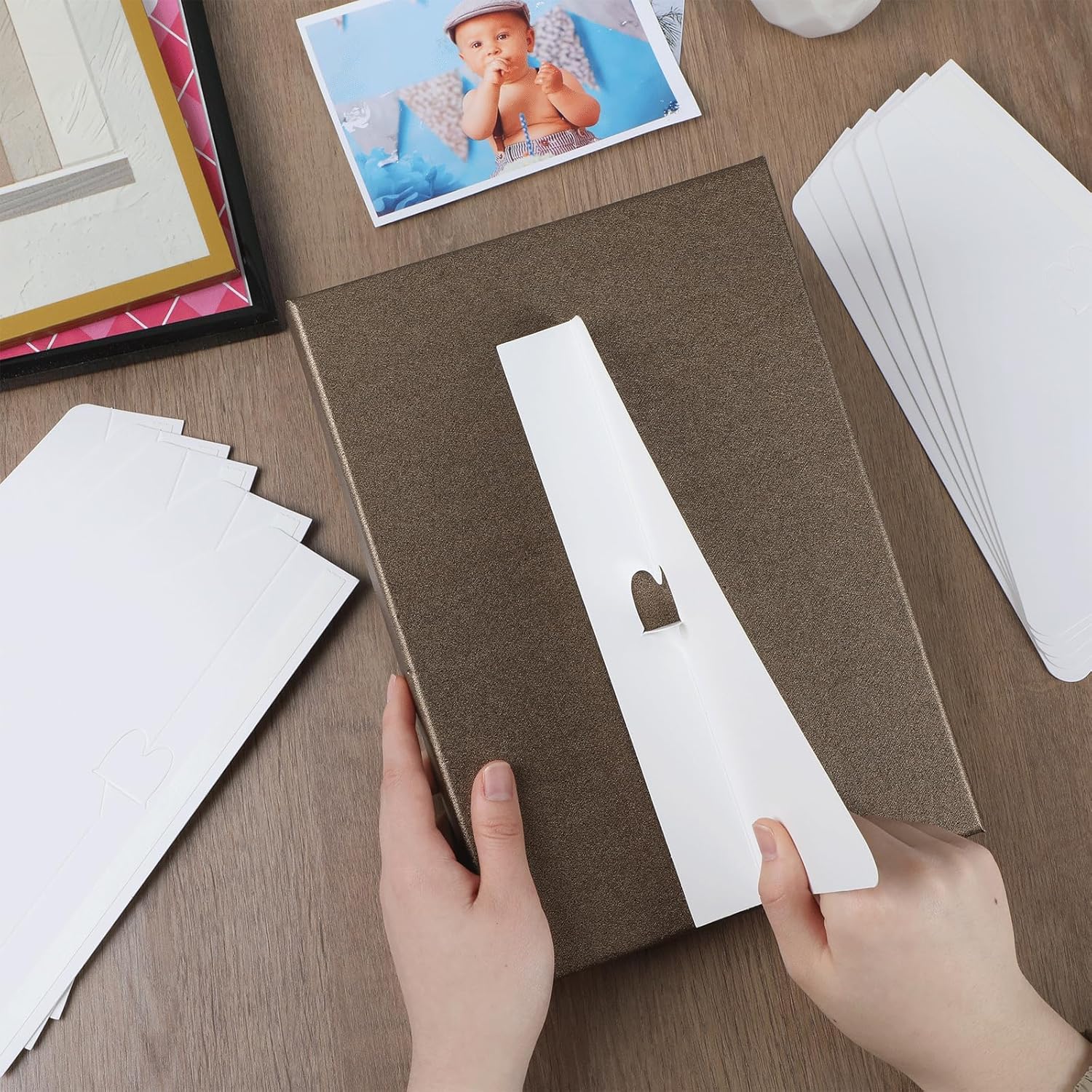 100 PCS 5 Inch Self Stick Cardboard Easel Backs