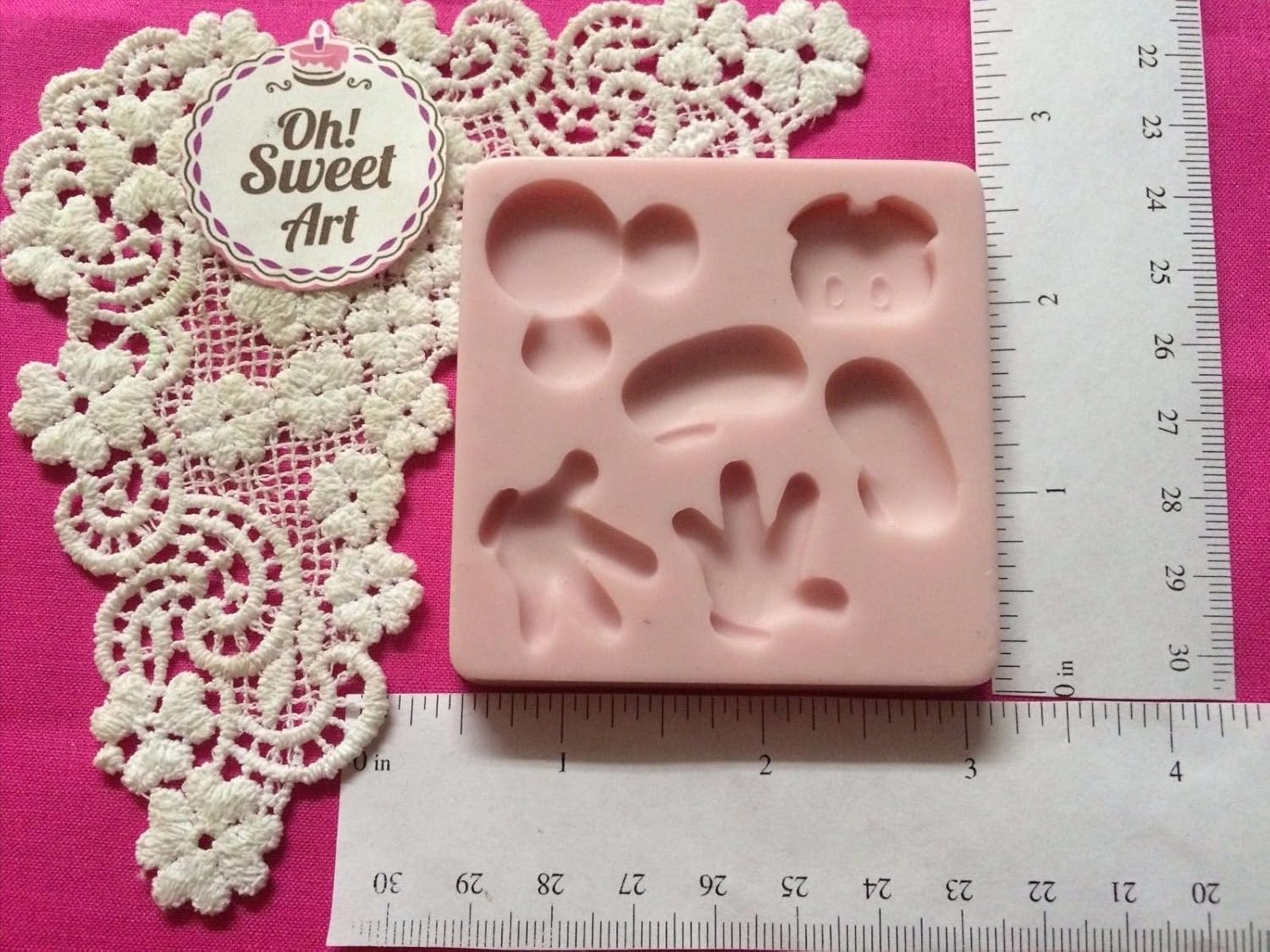 Complete Mickey Mouse Silicone Mold by Oh Sweet Art