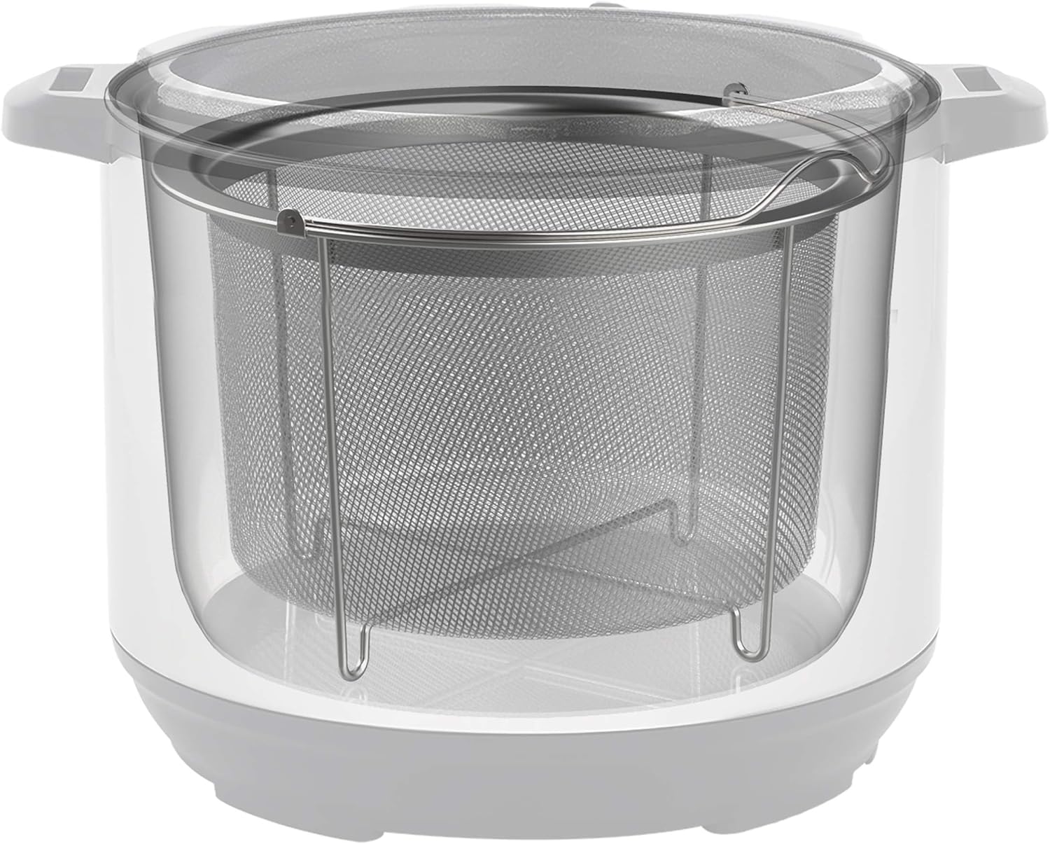 Instant Pot Large Mesh Steamer Basket Stainless Steel Round