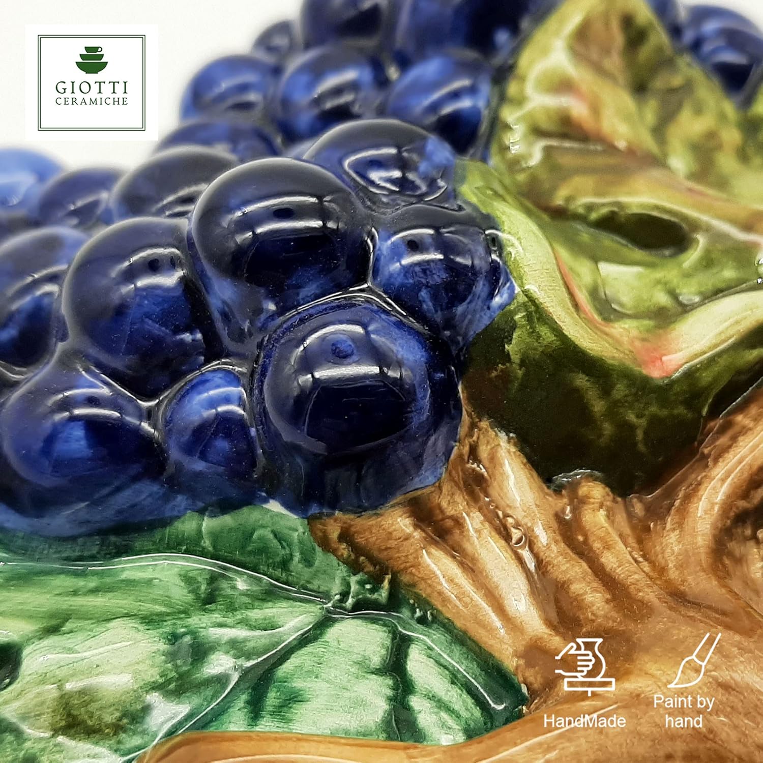 Italian Ceramic Fruits Wall Decor