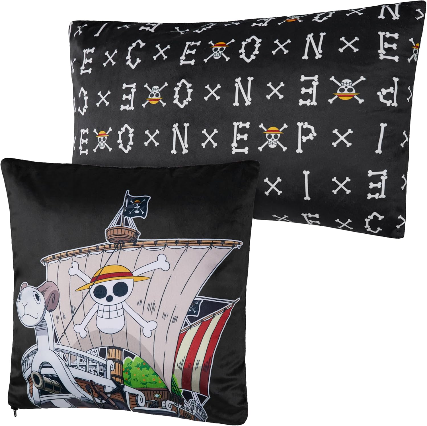 One Piece Cushion Covers Set of 2 Anime Home Decor