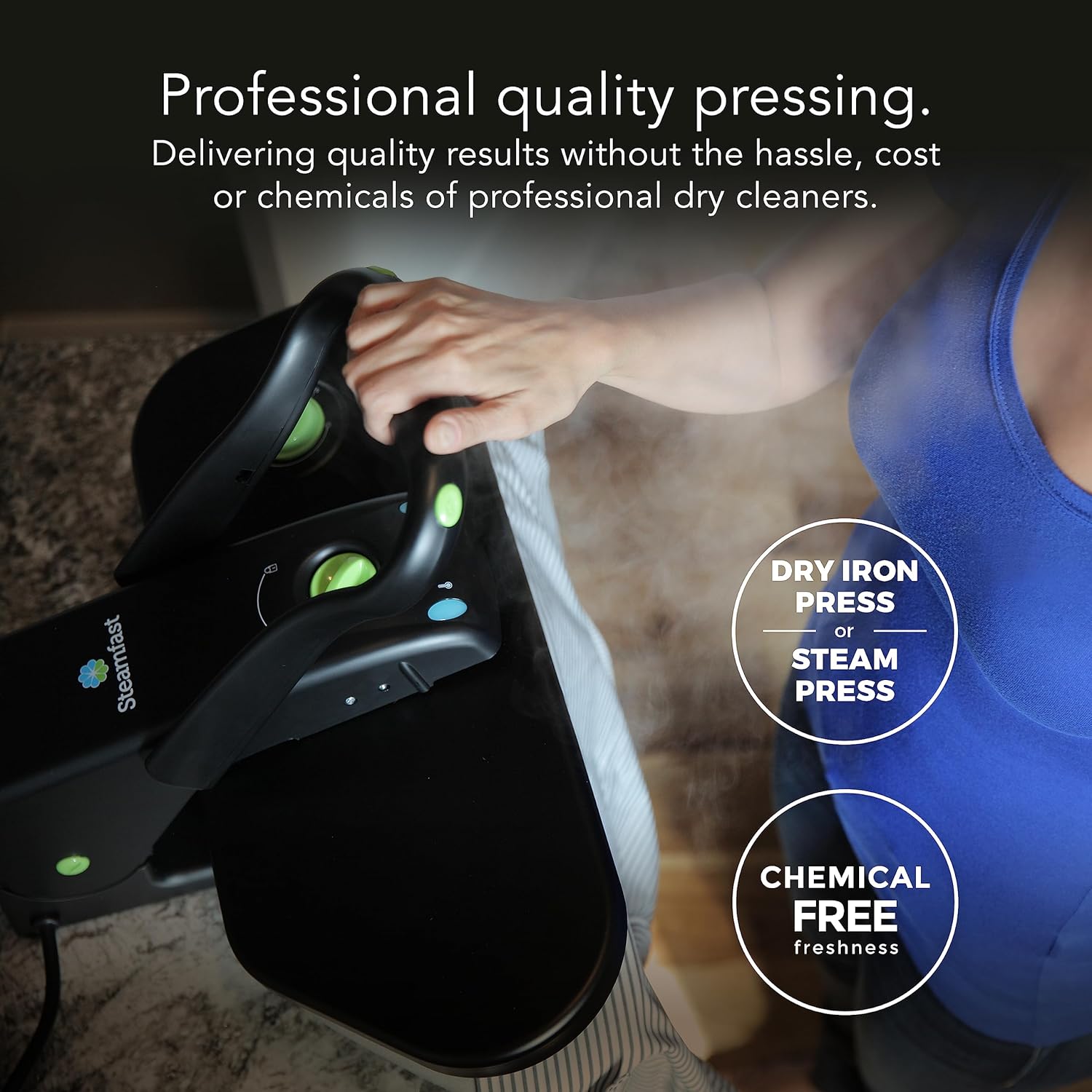 Steamfast SF-623 Mid-Size Steam Press with Steam Burst Function