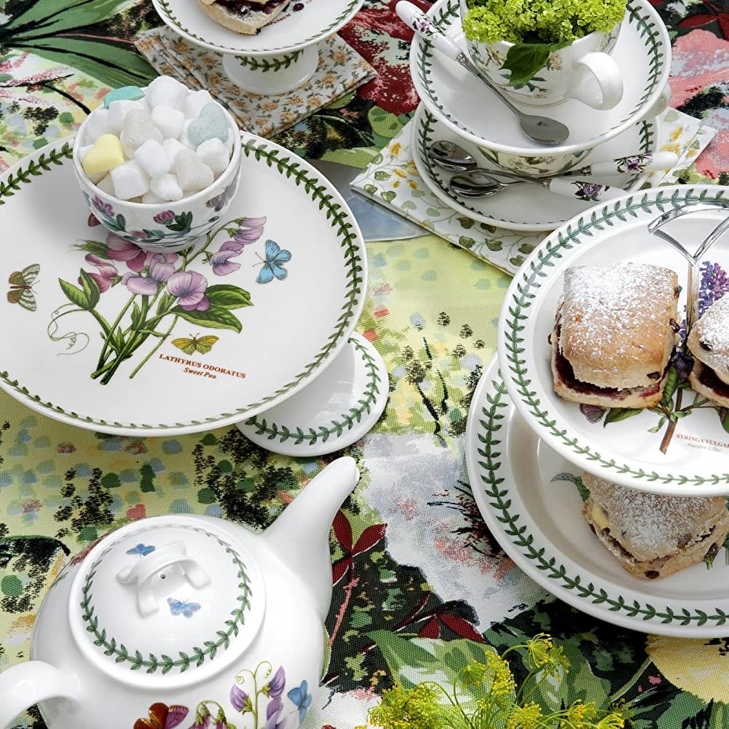 Portmeirion Botanic Garden Dinner Plates Set of 6