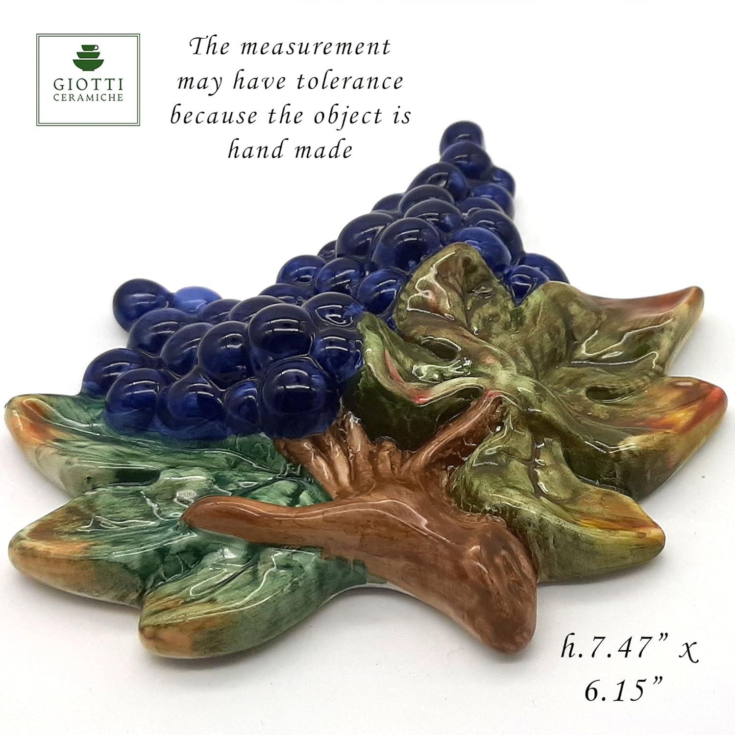 Italian Ceramic Fruits Wall Decor