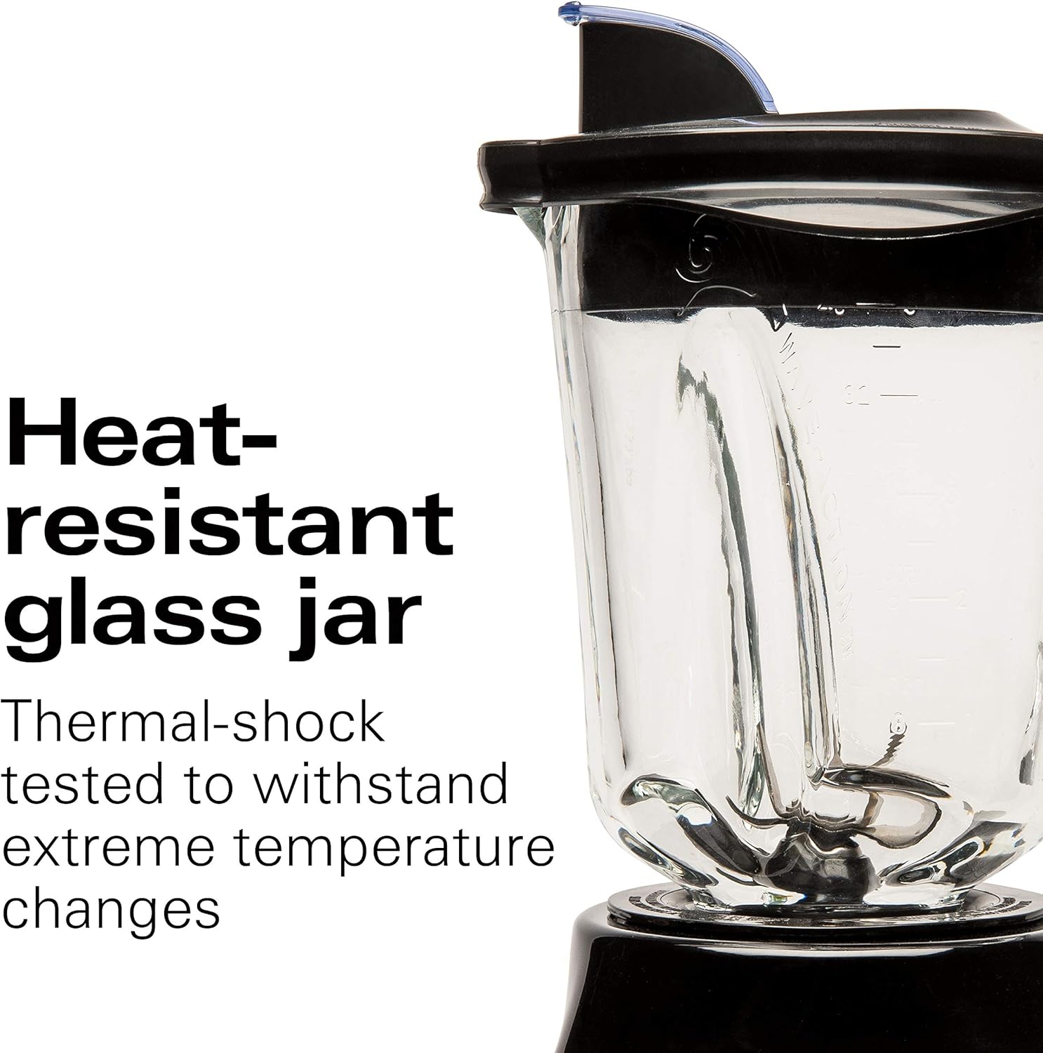 Hamilton Beach Wave Crusher Blender With 40oz Glass Jar Can Opener