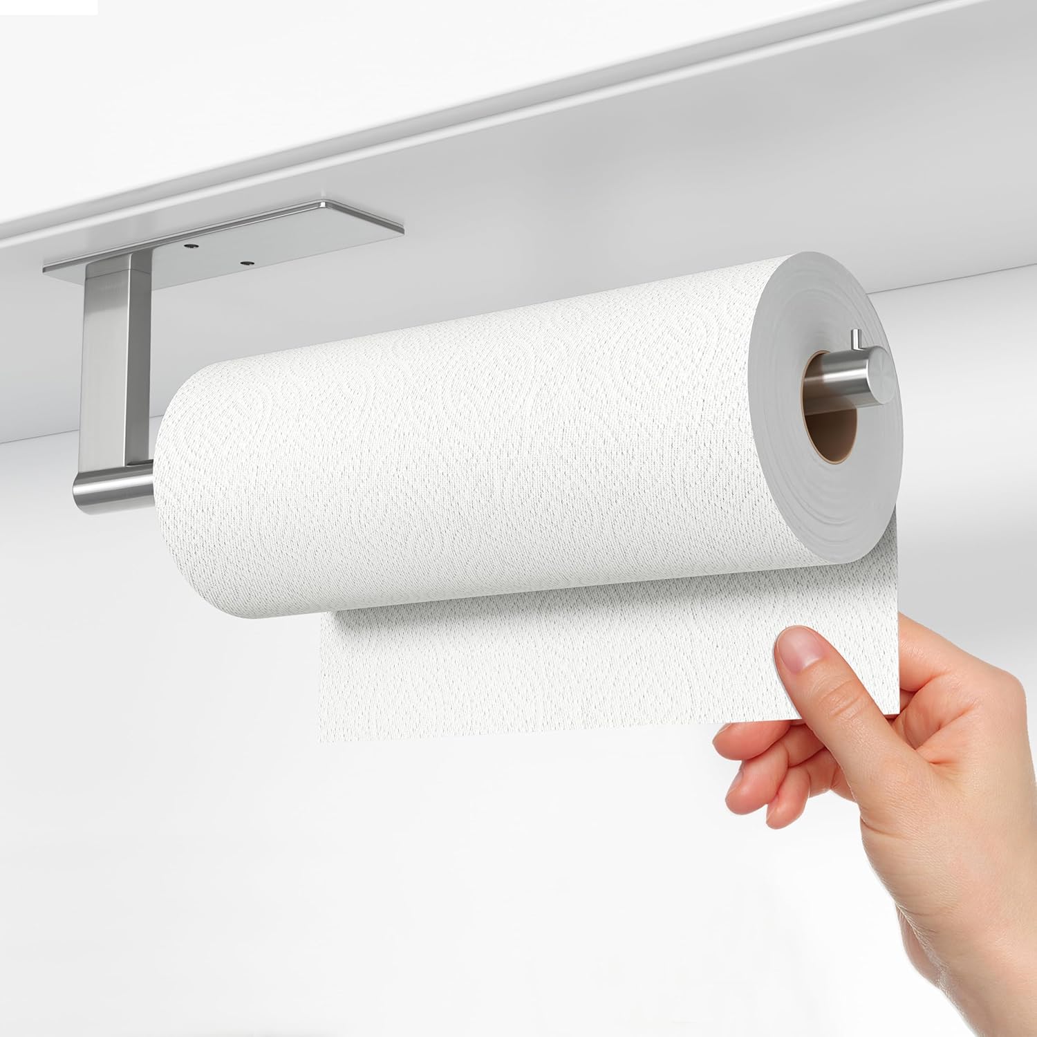 Stainless Steel Paper Towel Holder Under Cabinet