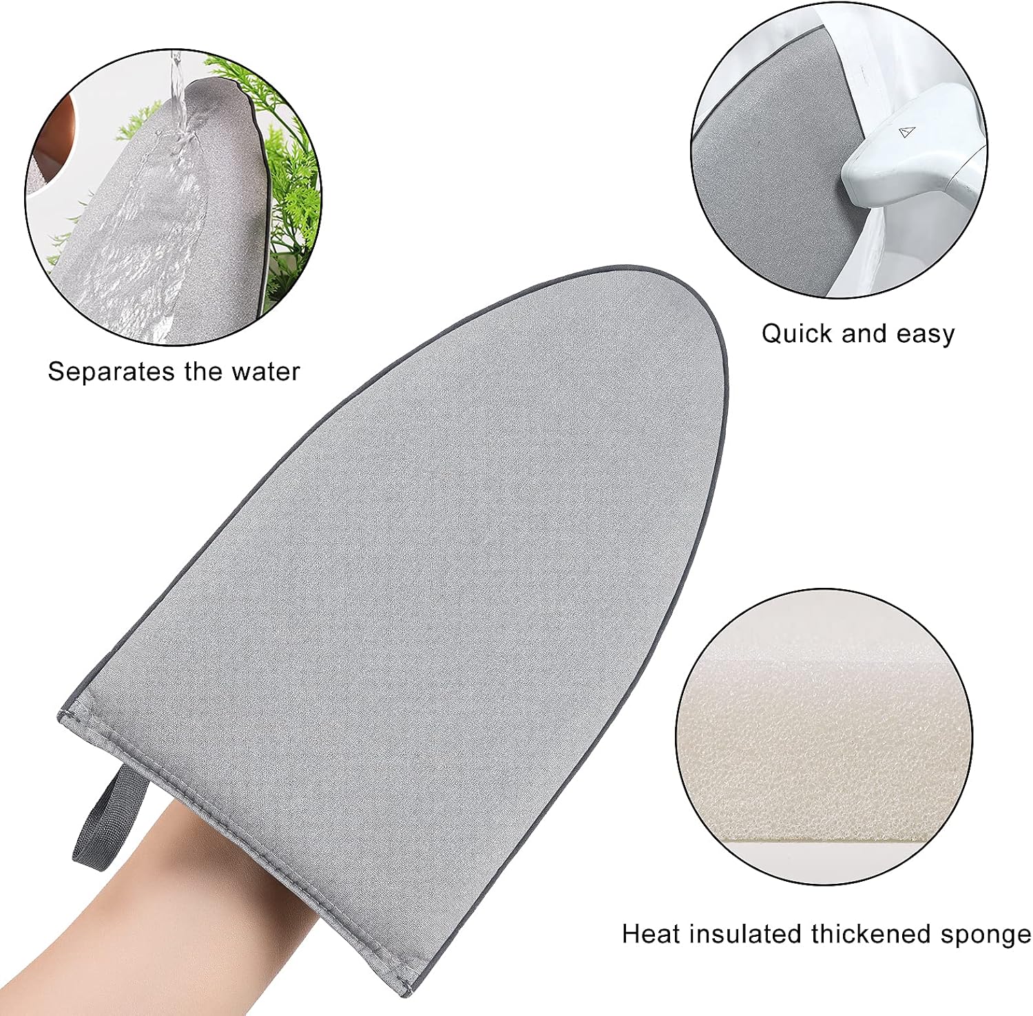 CINPIUK Garment Steamer Mitt Heat Resistant