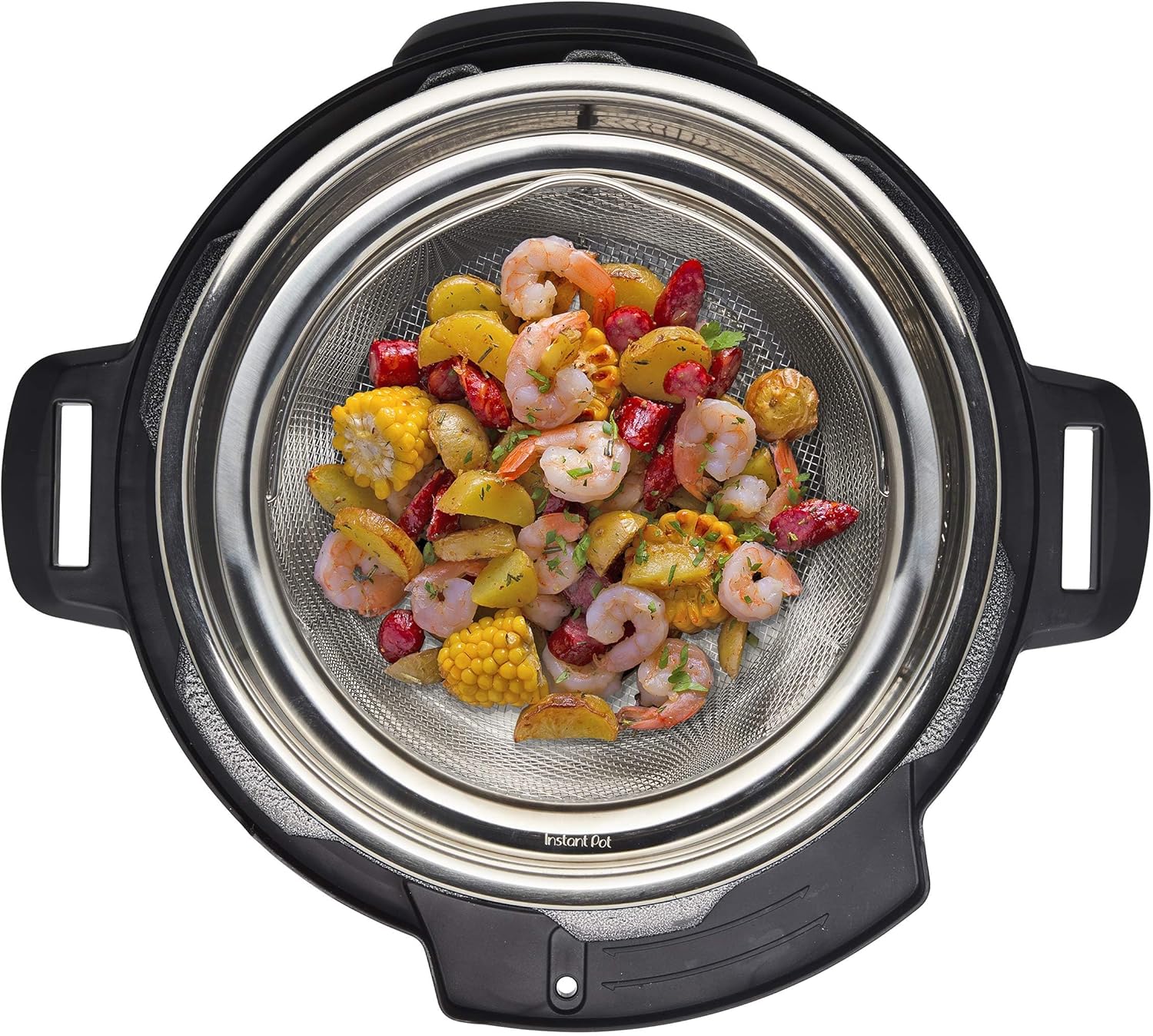 Instant Pot Large Mesh Steamer Basket Stainless Steel Round