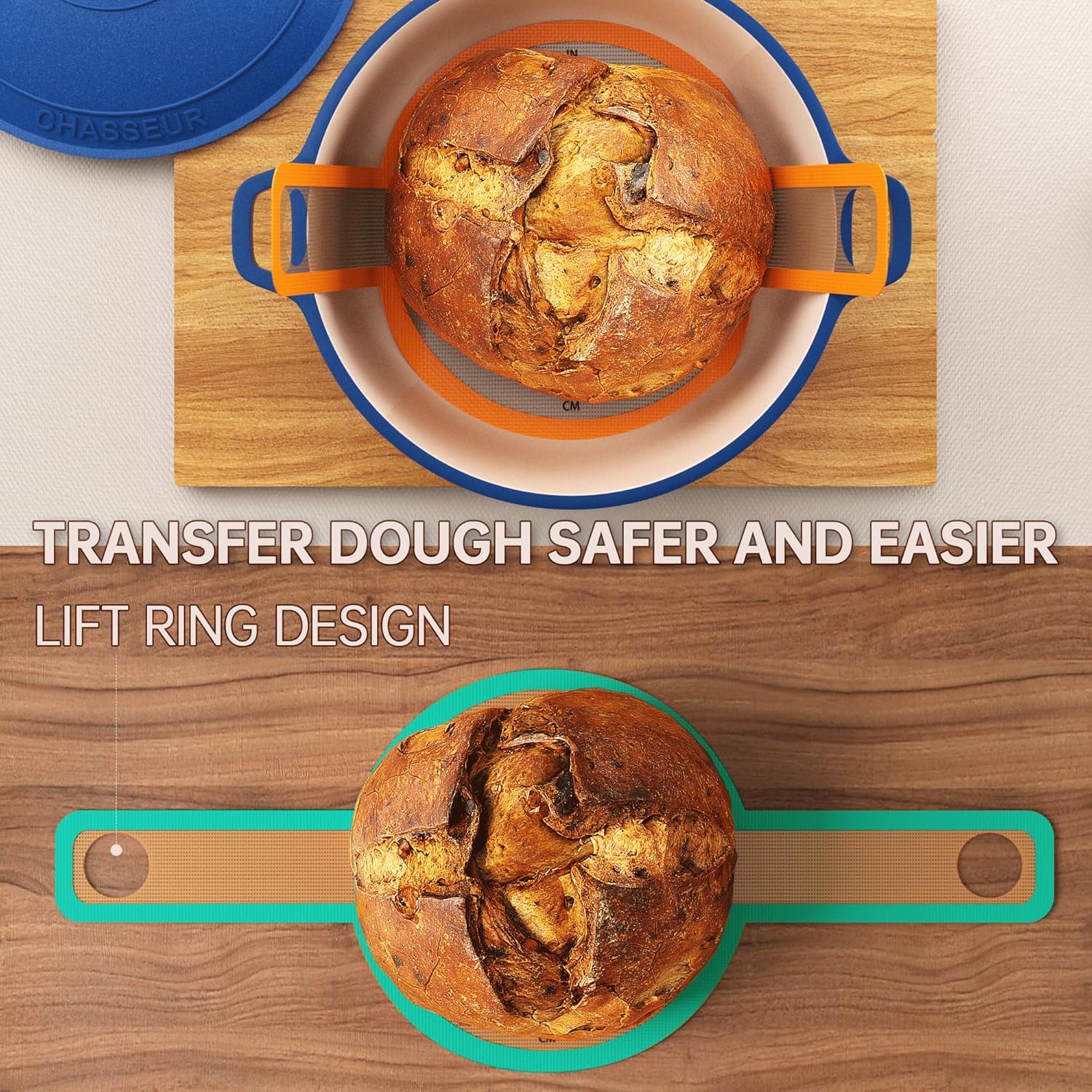 GUYDREMAT Bread Sling - 2 Pack with Storage Band