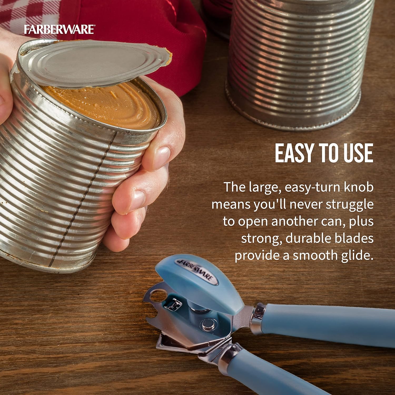 Farberware Professional Retro Can Opener With Soft Touch Handle