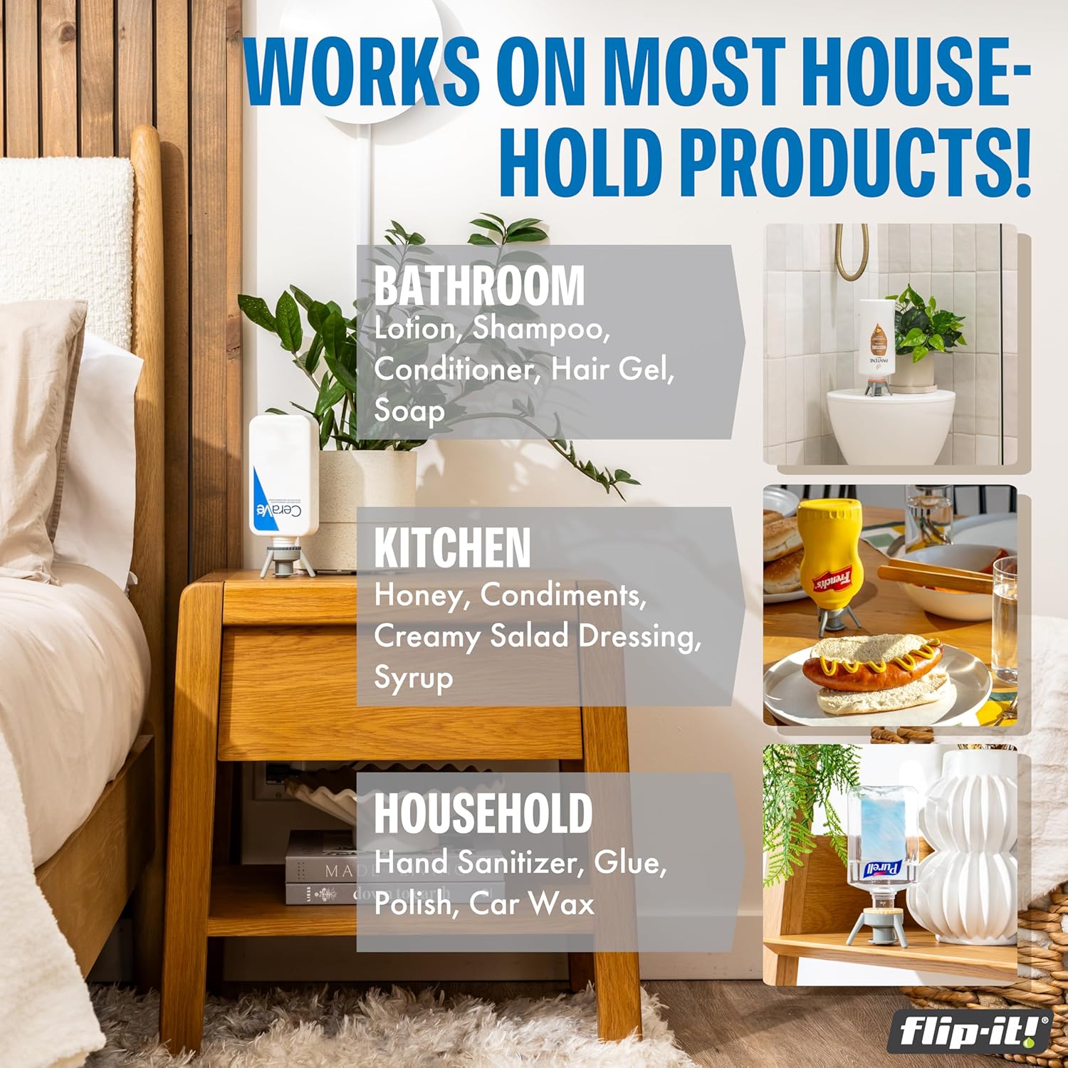 Flip-It Bottle Emptying Kit 6-Pack