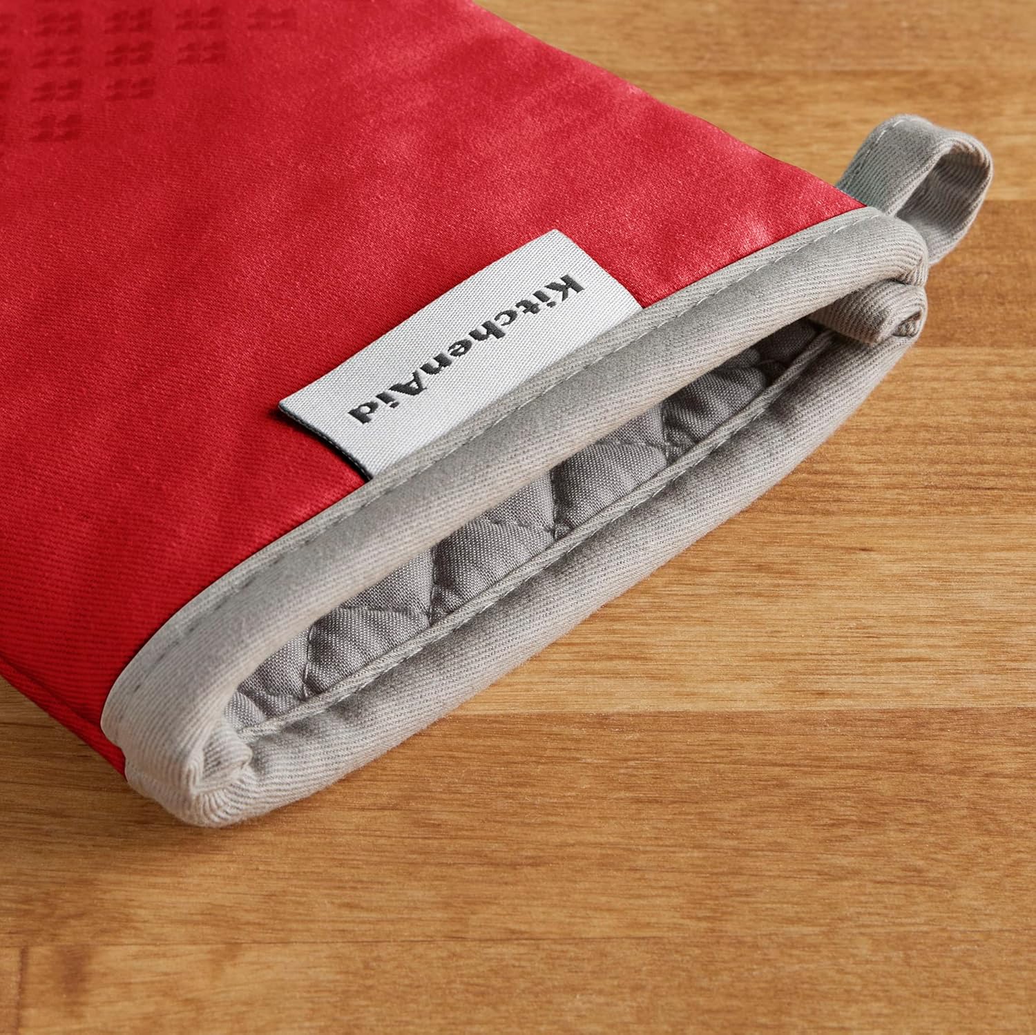 KitchenAid Fire Red Oven Mitt Set 2 Piece