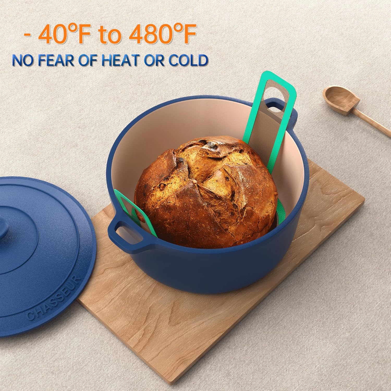 GUYDREMAT Bread Sling - 2 Pack with Storage Band
